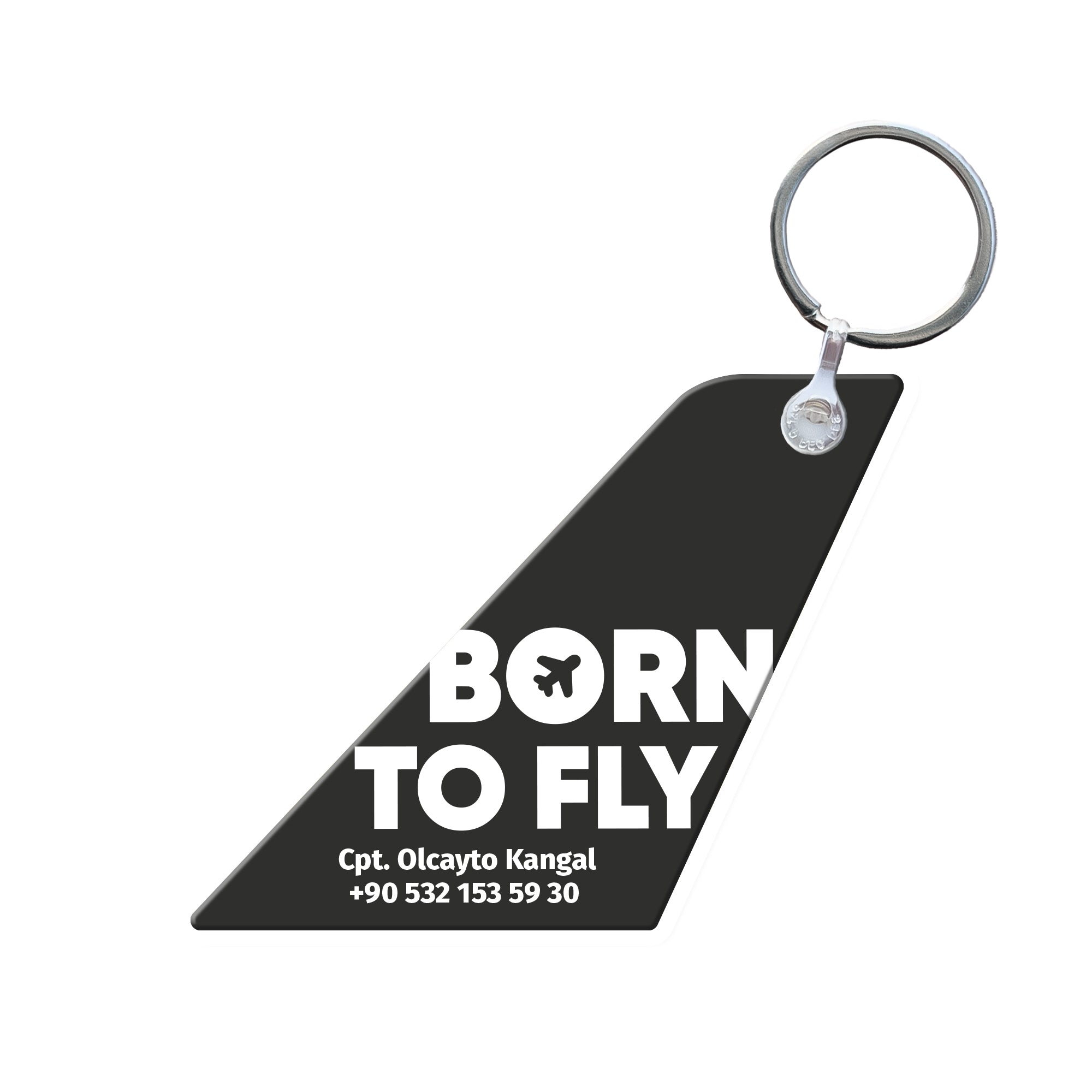 BORN TO FLY | Akrilik Anahtarlık | 7 Renk