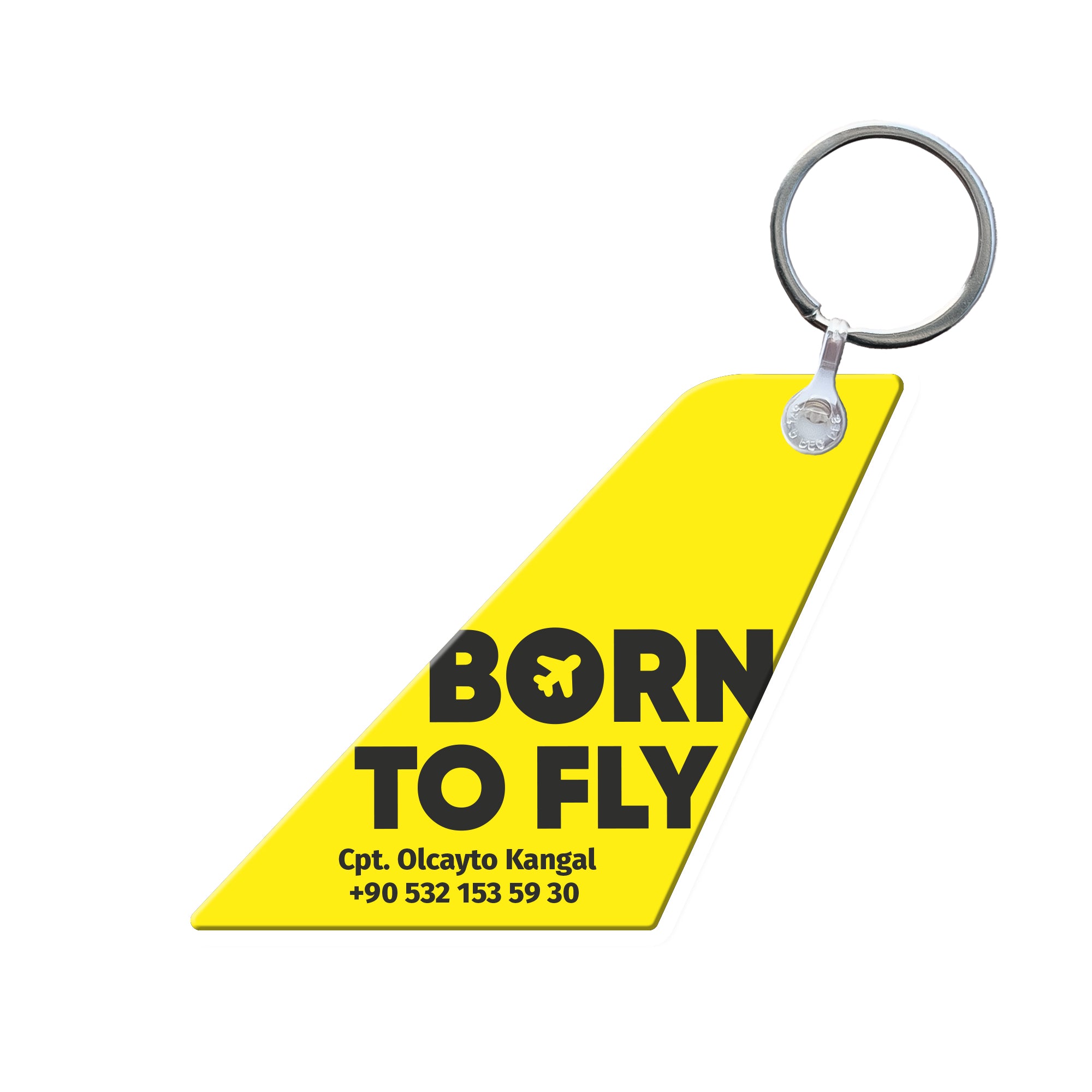 BORN TO FLY | Akrilik Anahtarlık | 7 Renk