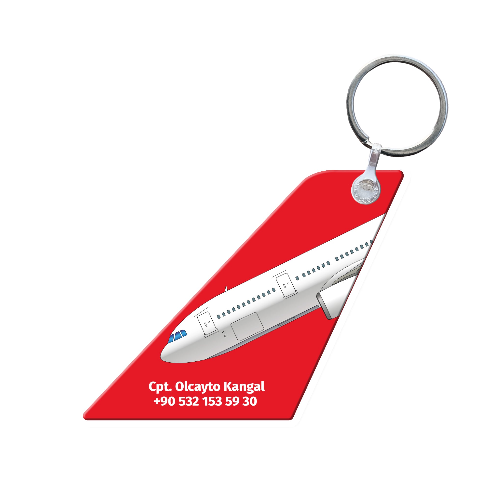 Plane | Akrilik Anahtarlık