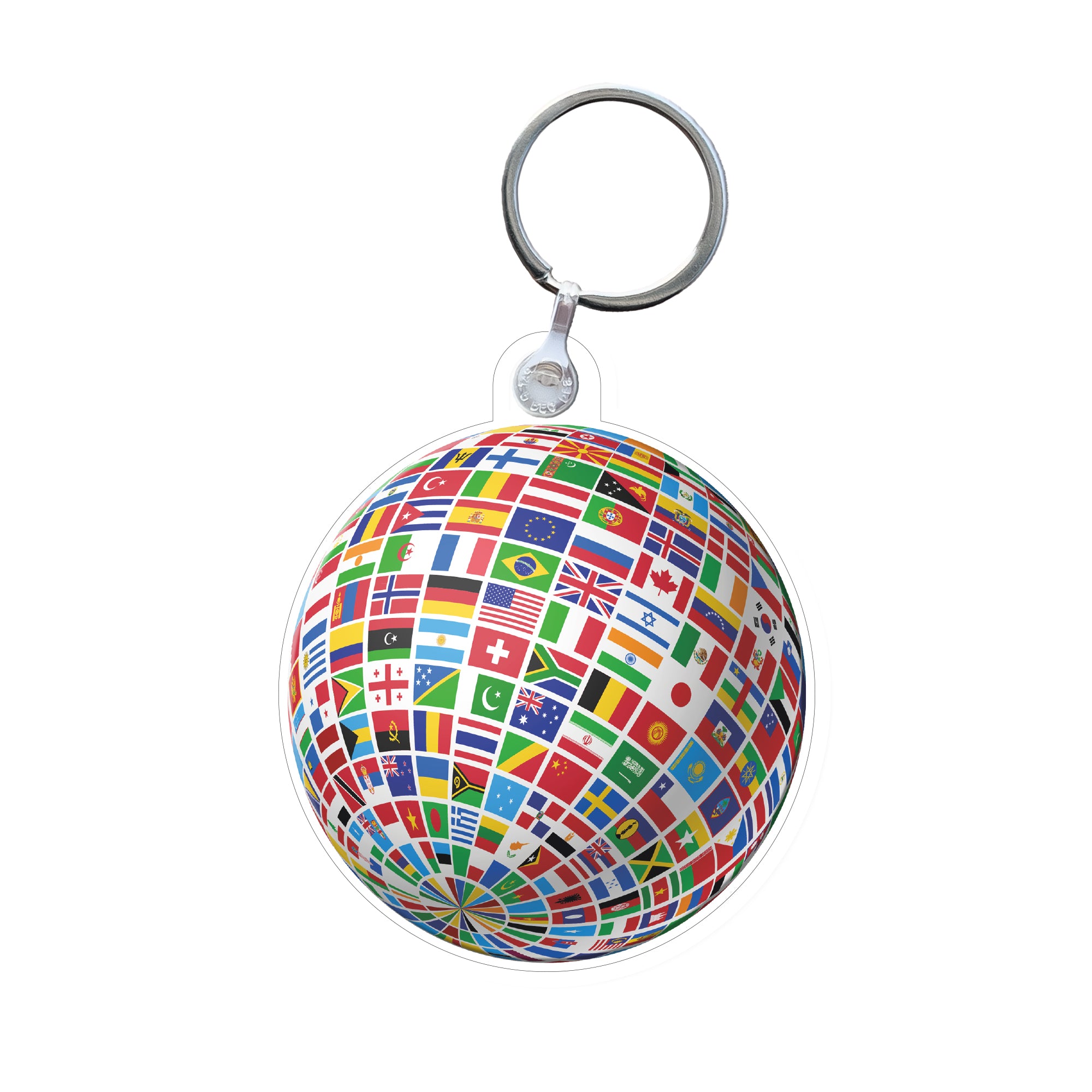 Globe | Akrilik Anahtarlık