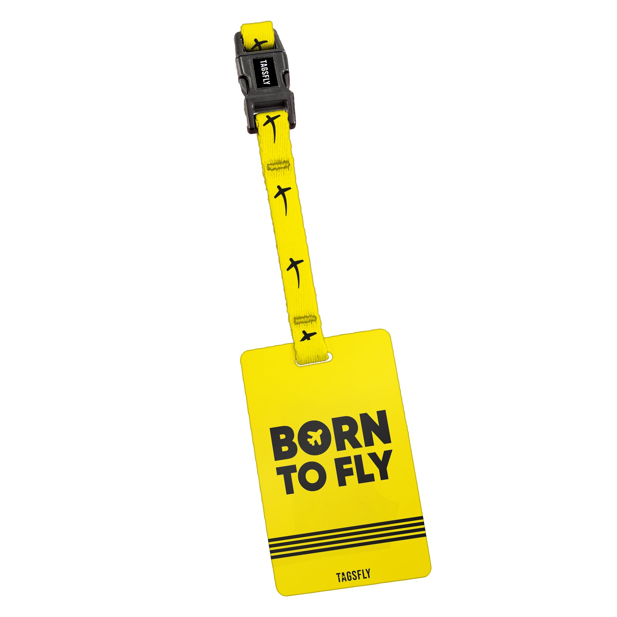 BORN TO FLY | Bavul Etiketi | 7 Renk