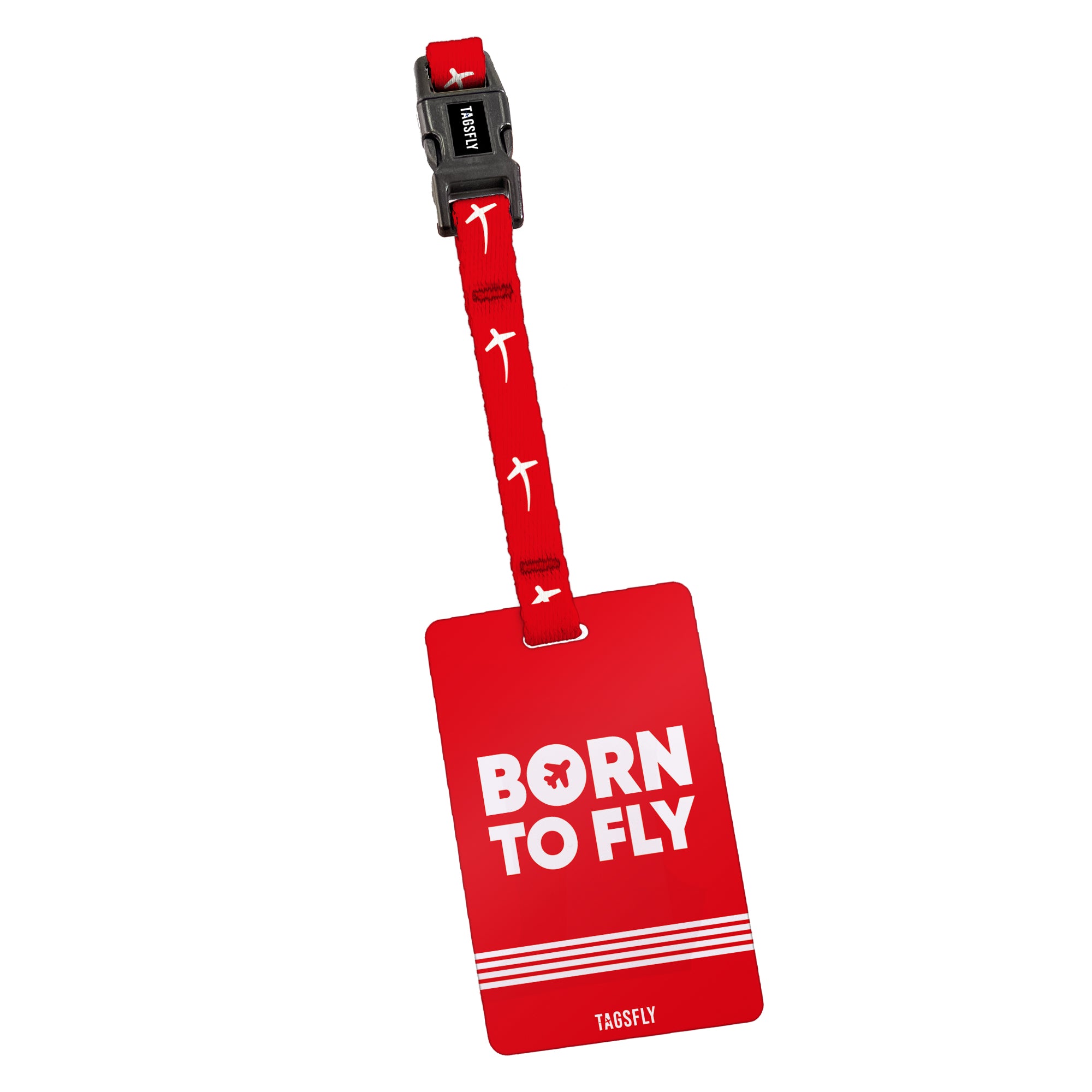 BORN TO FLY | Bavul Etiketi | 7 Renk