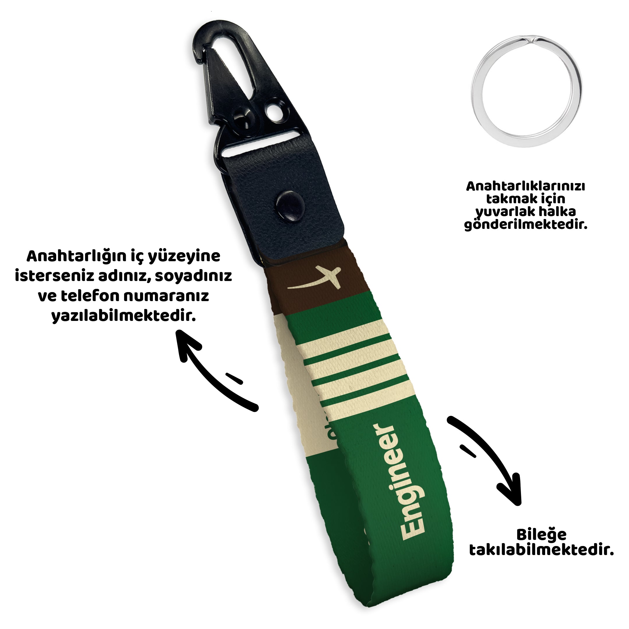 Engineer | Anahtarlık | 7 Renk