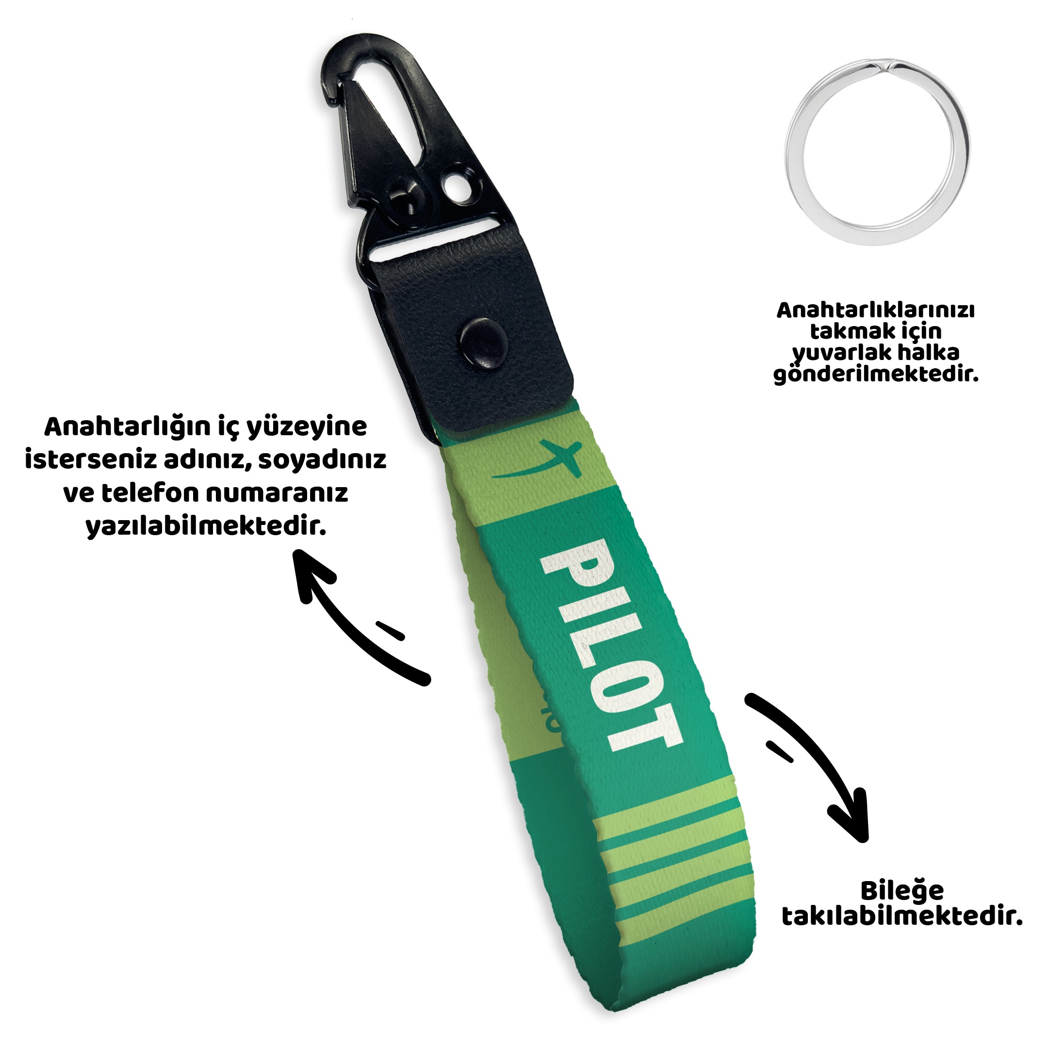 PILOT | Anahtarlık | 7 Renk