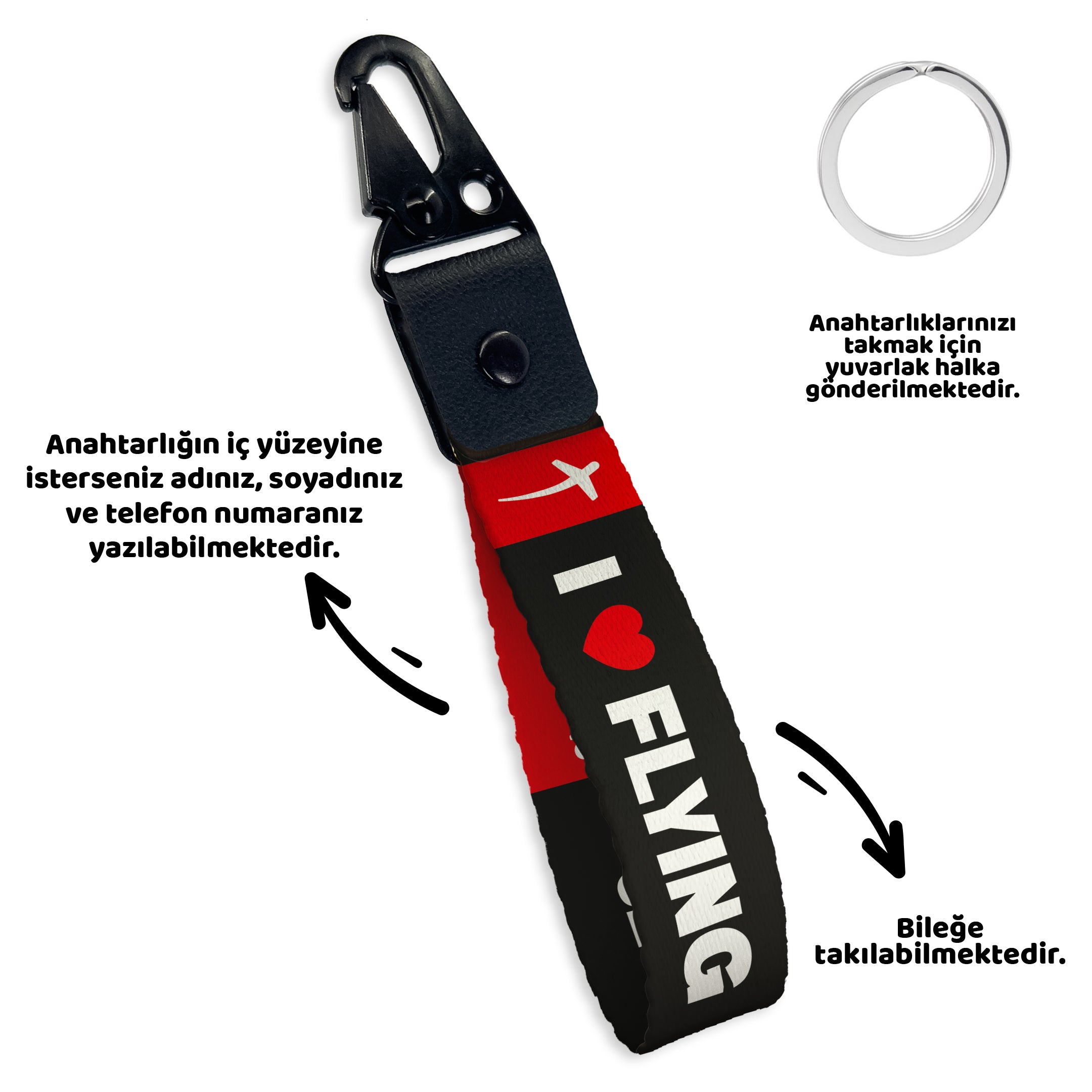 I Love Flying | Anahtarlık