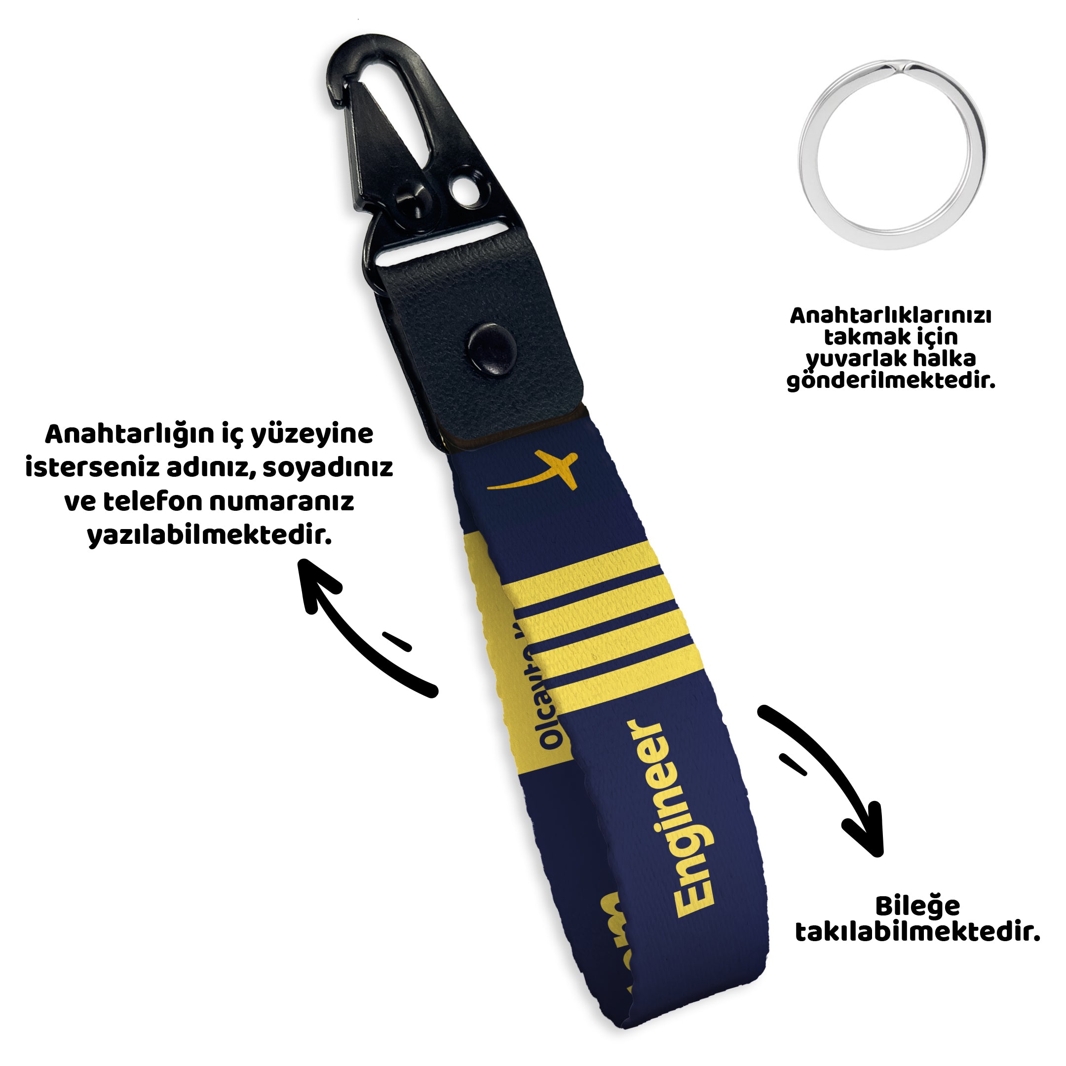 Engineer | Anahtarlık | 7 Renk