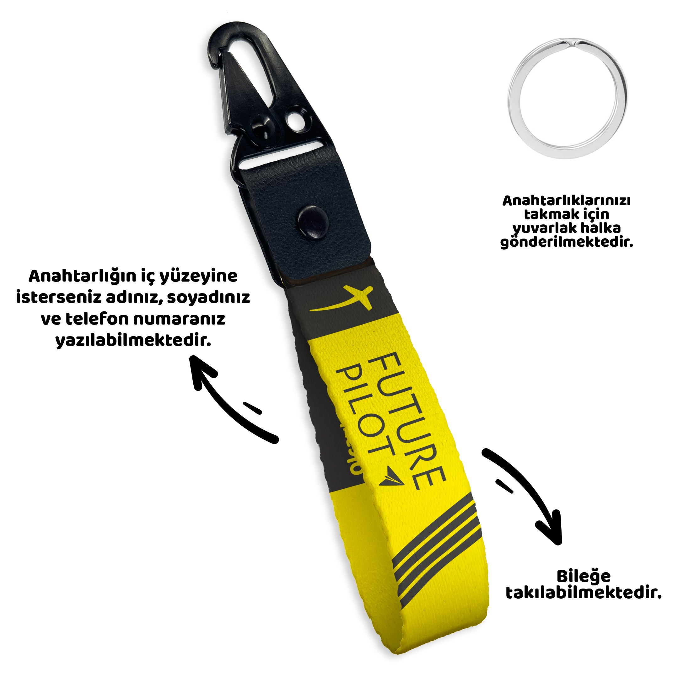 Future Pilot | Anahtarlık | 7 Renk